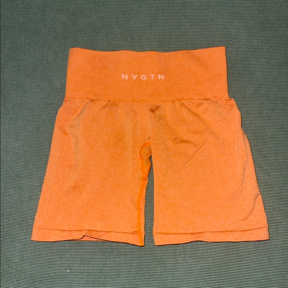 Burnt Orange Pro NVGTN Shorts (Small)